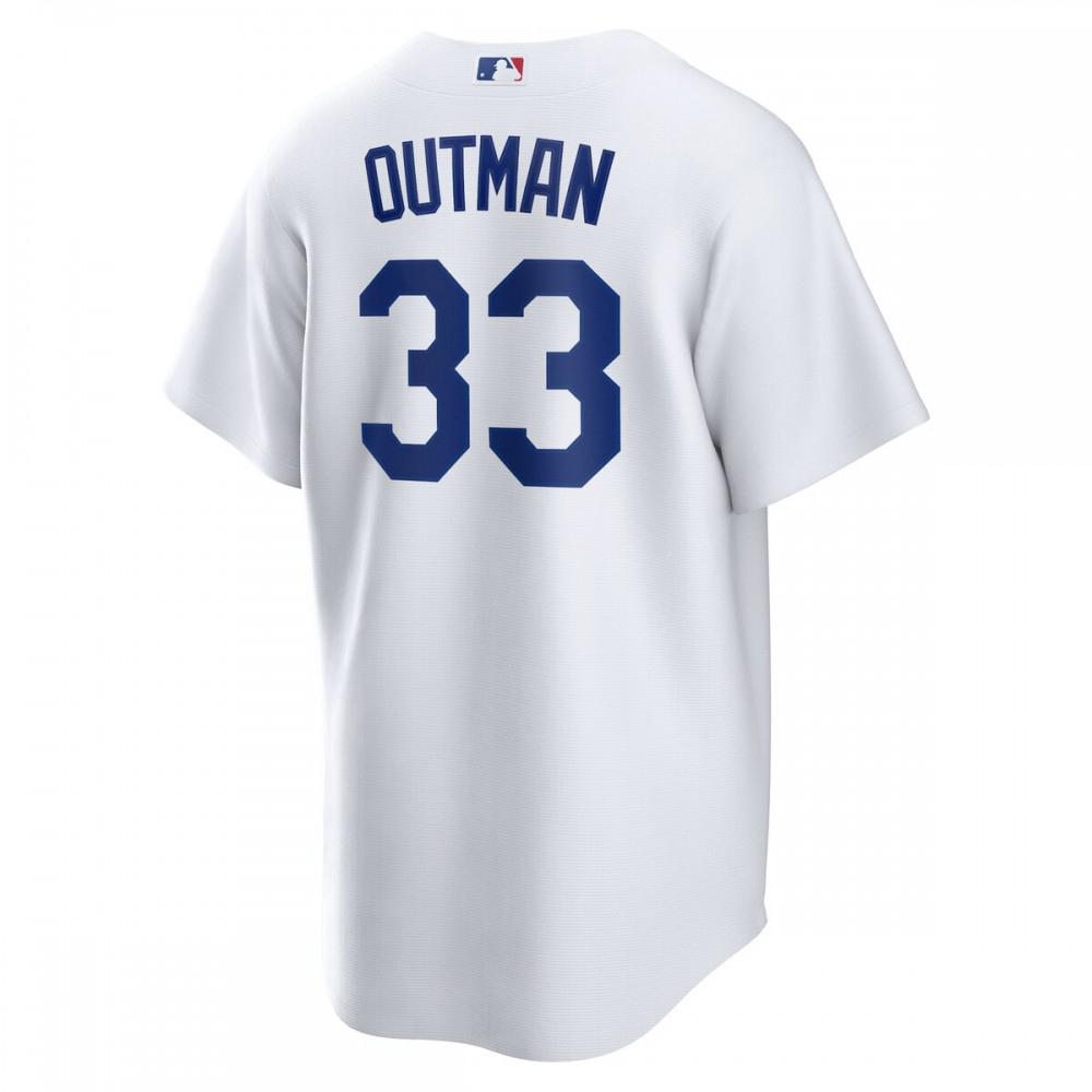 James Outman Los Angeles Dodgers Replica Player Jersey - White-Pro Kit Vault | Brand New 26/27 Sports Jerseys