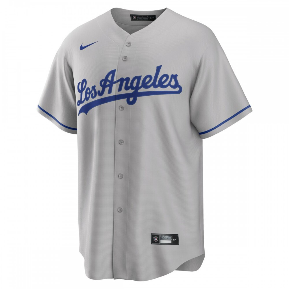 Freddie Freeman Los Angeles Dodgers Road Replica Player Jersey - Gray-Pro Kit Vault | Brand New 26/27 Sports Jerseys