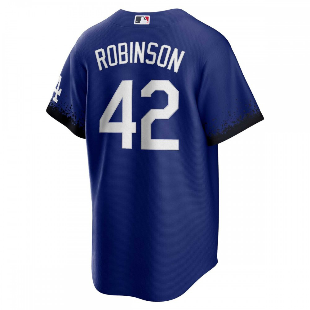 Jackie Robinson Los Angeles Dodgers City Connect Replica Player Jersey - Royal-Pro Kit Vault | Brand New 26/27 Sports Jerseys