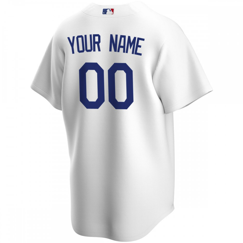 Los Angeles Dodgers Home Replica Custom Jersey - White-Pro Kit Vault | Brand New 26/27 Sports Jerseys