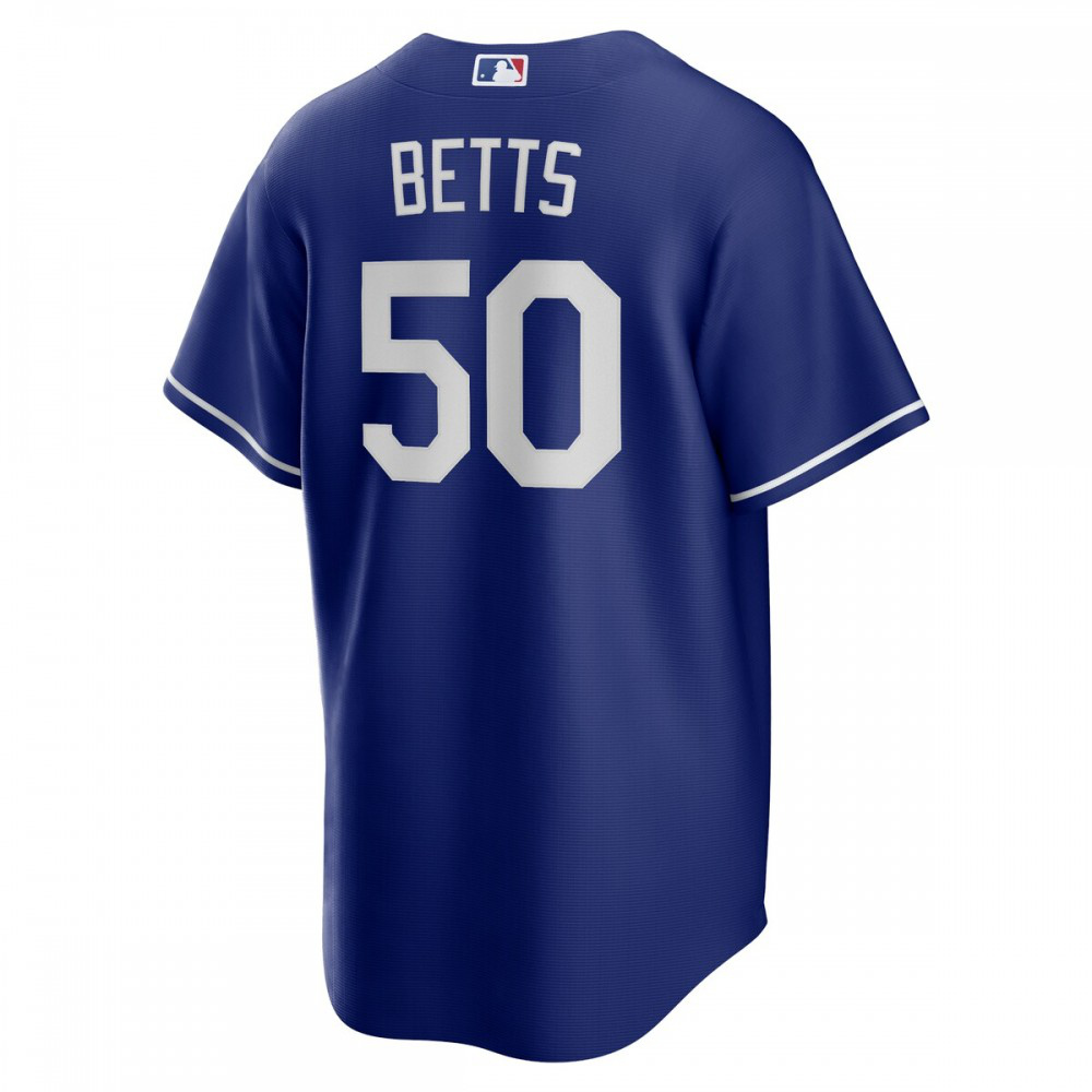 Mookie Betts Los Angeles Dodgers Alternate Replica Player Name Jersey - Royal-Pro Kit Vault | Brand New 26/27 Sports Jerseys