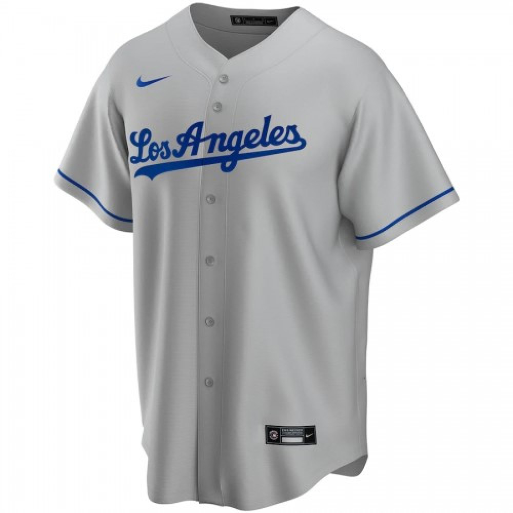 Men's Los Angeles Dodgers Gray Road 2020 Jersey-Pro Kit Vault | Brand New 26/27 Sports Jerseys