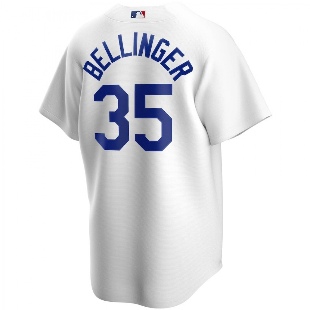 Men's Los Angeles Dodgers Cody Bellinger #35 White Home 2020 Player Jersey-Pro Kit Vault | Brand New 26/27 Sports Jerseys