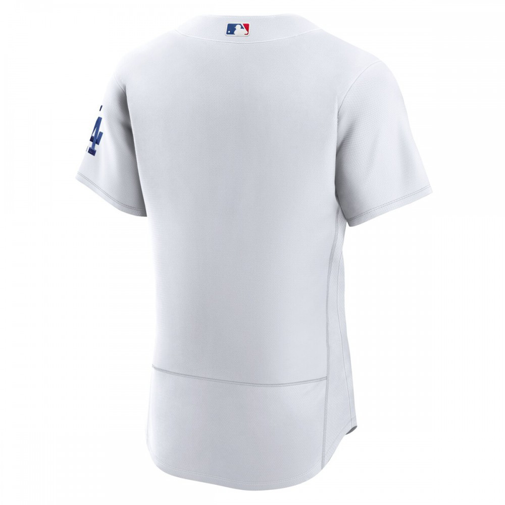 Los Angeles Dodgers Home Authentic Team Jersey - White-Pro Kit Vault | Brand New 26/27 Sports Jerseys