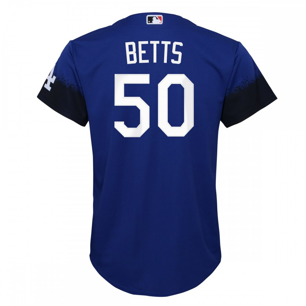 Mookie Betts Los Angeles Dodgers Youth City Connect Replica Player Jersey - Royal-Pro Kit Vault | Brand New 26/27 Sports Jerseys