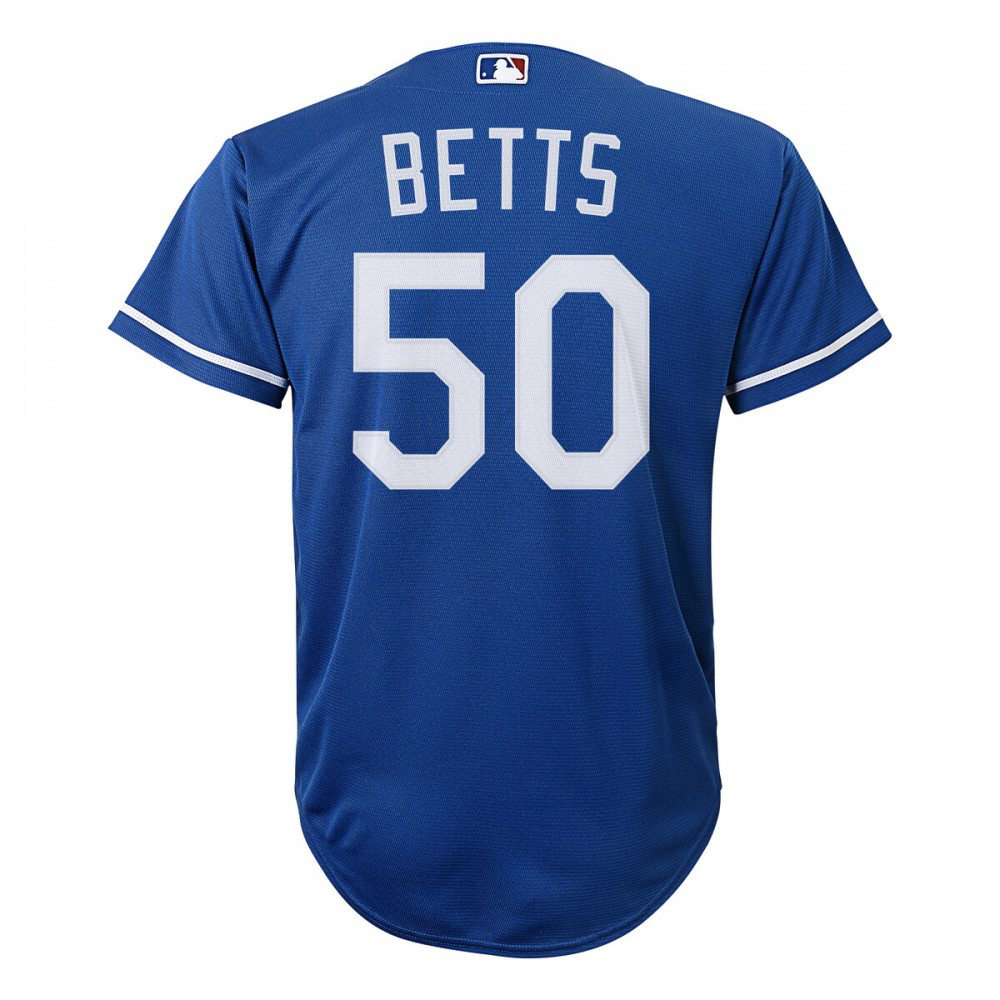 Mookie Betts Los Angeles Dodgers Youth Alternate Replica Player Jersey - Royal-Pro Kit Vault | Brand New 26/27 Sports Jerseys
