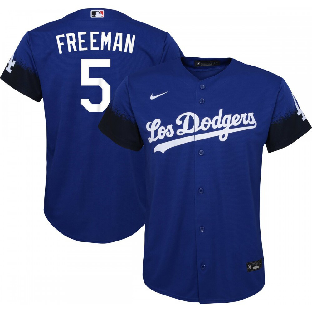 Freddie Freeman Los Angeles Dodgers Youth City Connect Replica Player Jersey - Royal-Pro Kit Vault | Brand New 26/27 Sports Jerseys