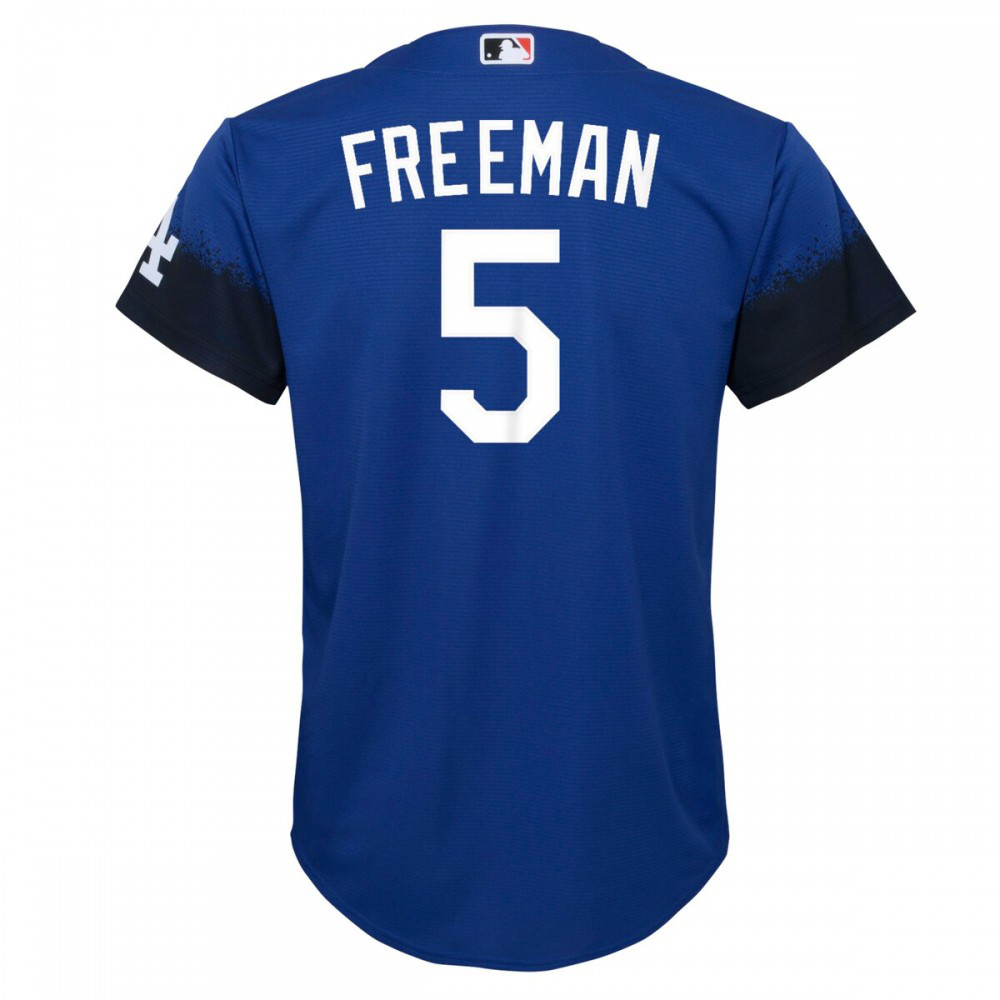 Freddie Freeman Los Angeles Dodgers Youth City Connect Replica Player Jersey - Royal-Pro Kit Vault | Brand New 26/27 Sports Jerseys