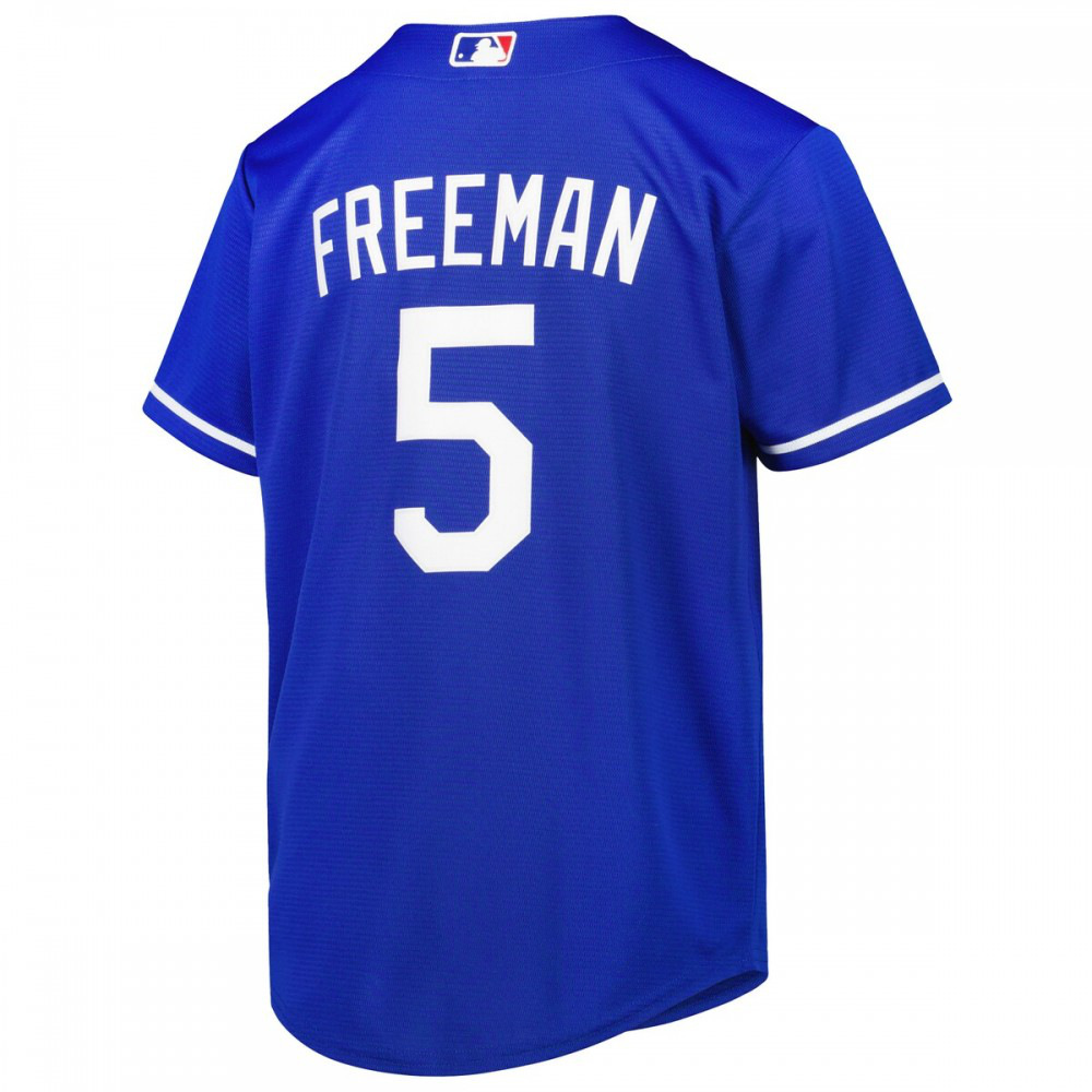 Freddie Freeman Los Angeles Dodgers Youth Alternate Replica Player Jersey - Royal-Pro Kit Vault | Brand New 26/27 Sports Jerseys