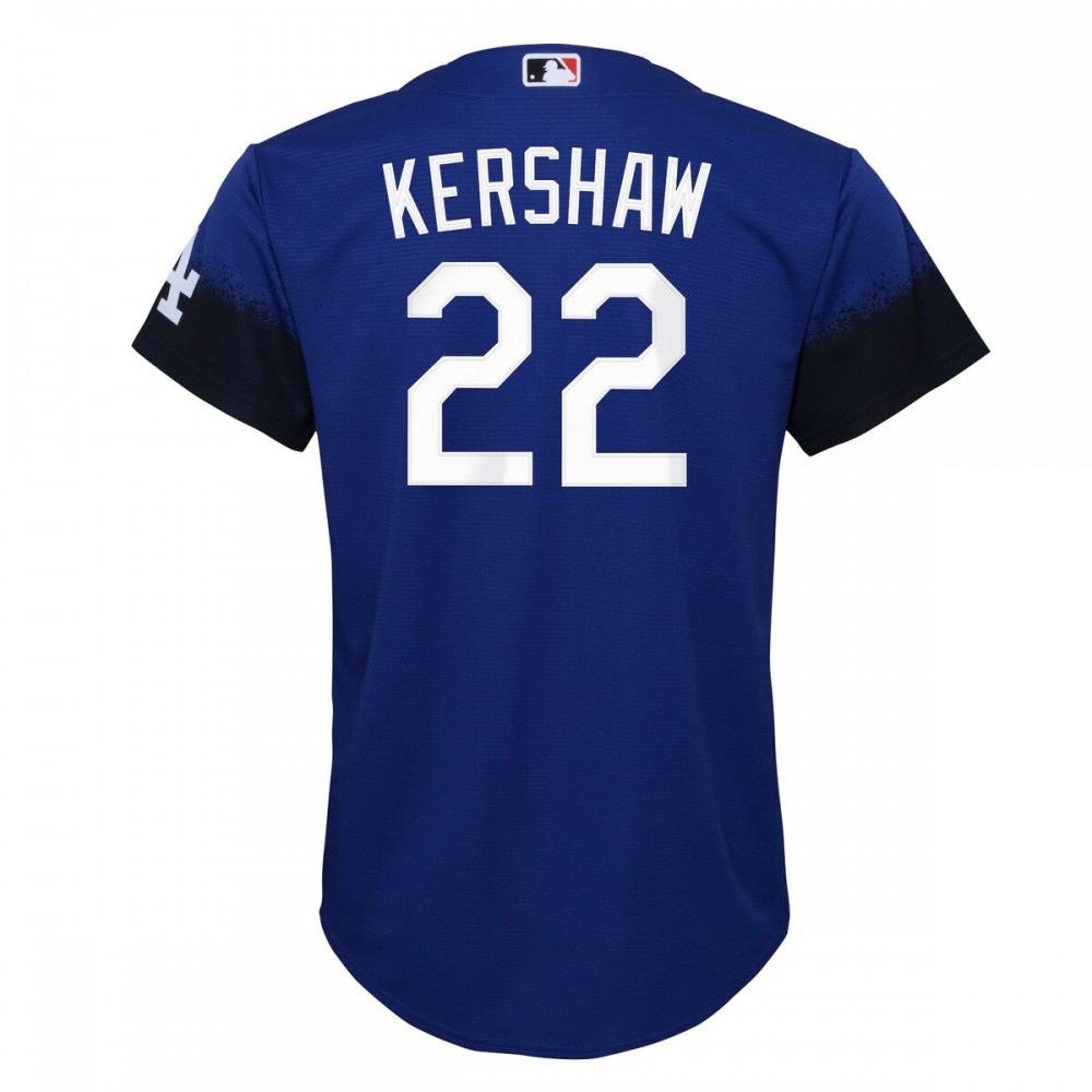 Clayton Kershaw Los Angeles Dodgers Youth City Connect Replica Player Jersey - Royal-Pro Kit Vault | Brand New 26/27 Sports Jerseys