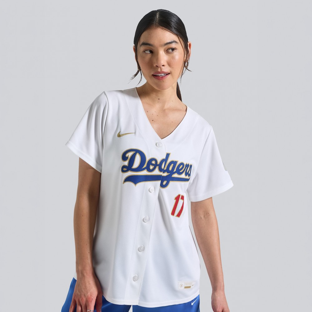 Shohei Ohtani Los Angeles Dodgers Women's 2026 Gold Collection Stadium Jersey - White-Pro Kit Vault | Brand New 26/27 Sports Jerseys