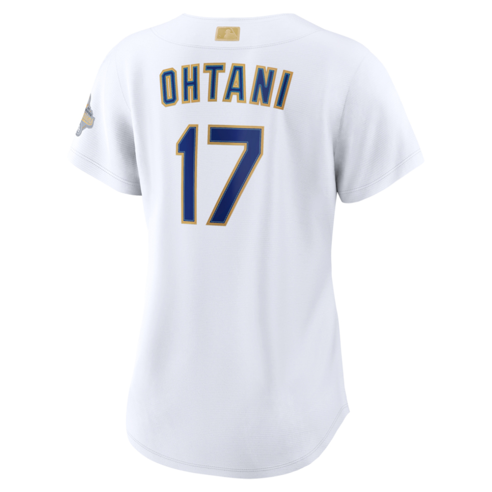 Shohei Ohtani Los Angeles Dodgers Women's 2026 Gold Collection Stadium Jersey - White-Pro Kit Vault | Brand New 26/27 Sports Jerseys