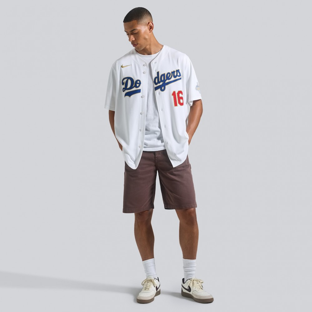 Will Smith Los Angeles Dodgers 2026 Gold Collection Stadium Jersey - White-Pro Kit Vault | Brand New 26/27 Sports Jerseys