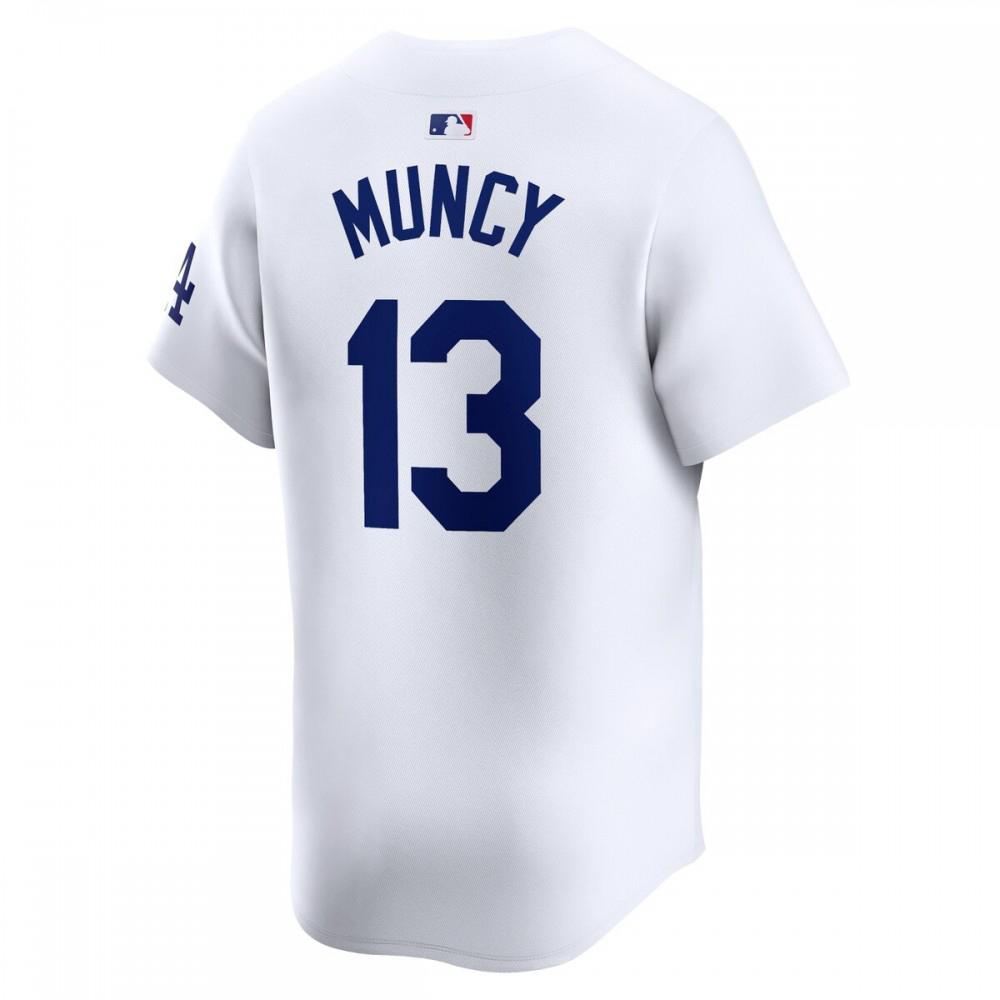Max Muncy Los Angeles Dodgers Home Limited Player Jersey - White-Pro Kit Vault | Brand New 26/27 Sports Jerseys