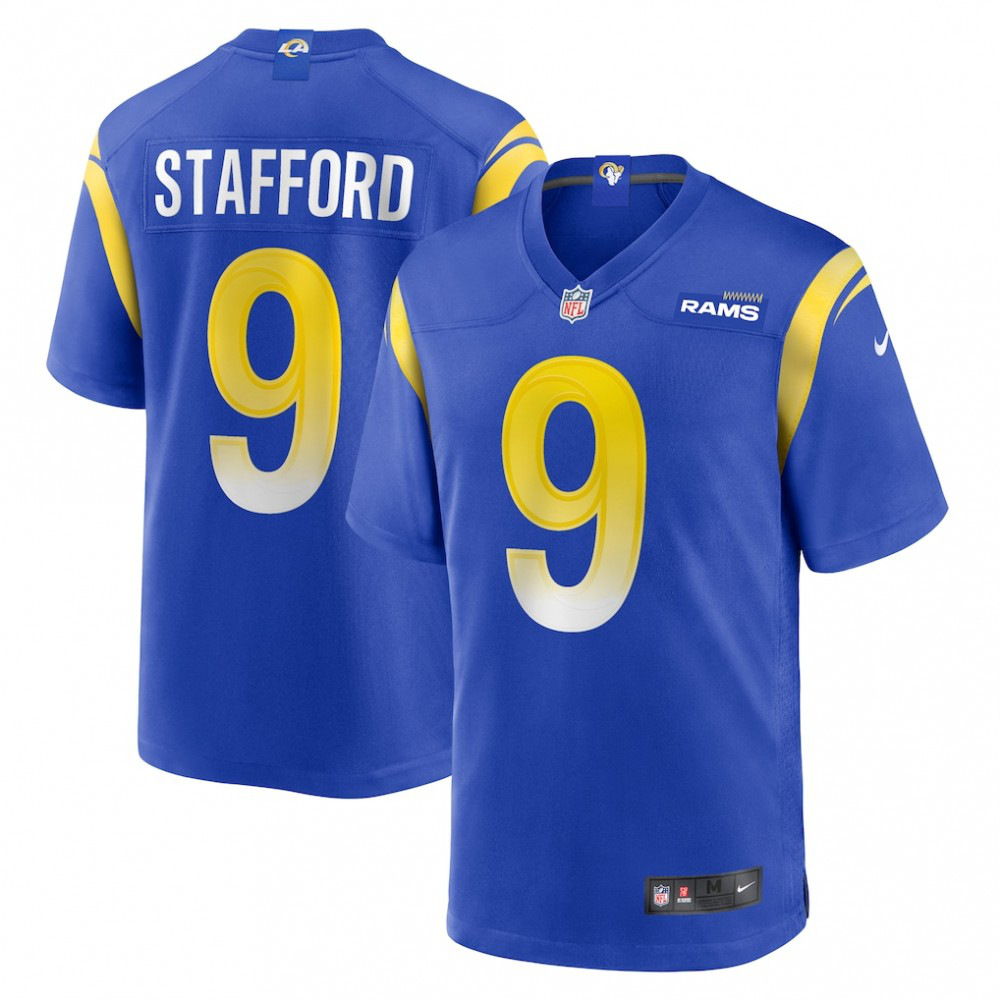 Matthew Stafford Los Angeles Rams Youth Game Jersey - Royal-Pro Kit Vault | Brand New 26/27 Sports Jerseys