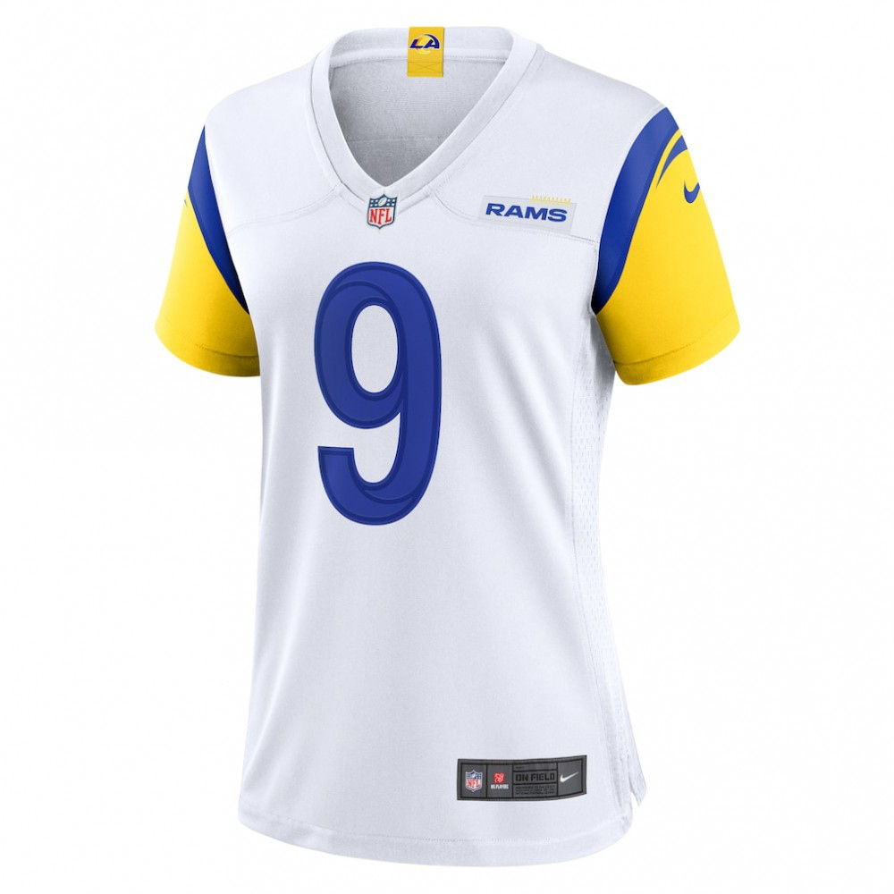 Matthew Stafford Los Angeles Rams Women's Player Jersey - White-Pro Kit Vault | Brand New 26/27 Sports Jerseys
