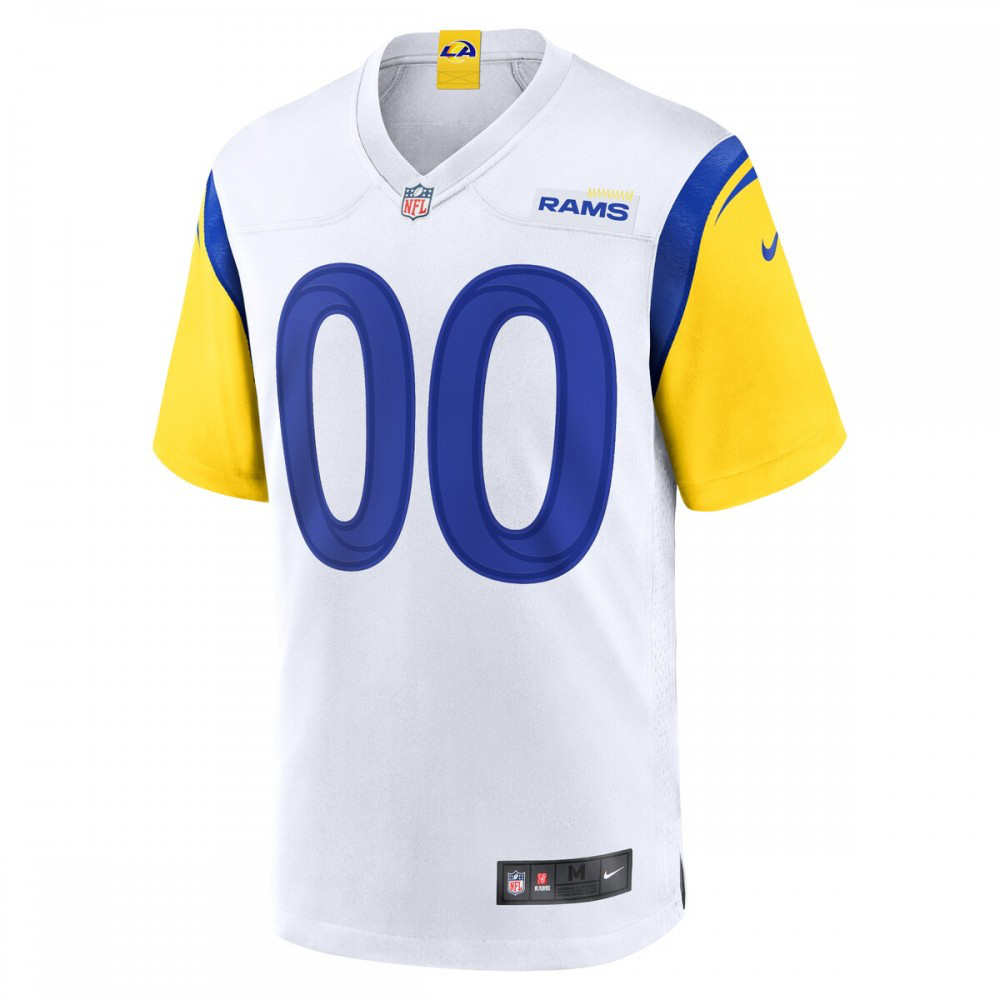 Los Angeles Rams Alternate Custom Jersey - White-Pro Kit Vault | Brand New 26/27 Sports Jerseys