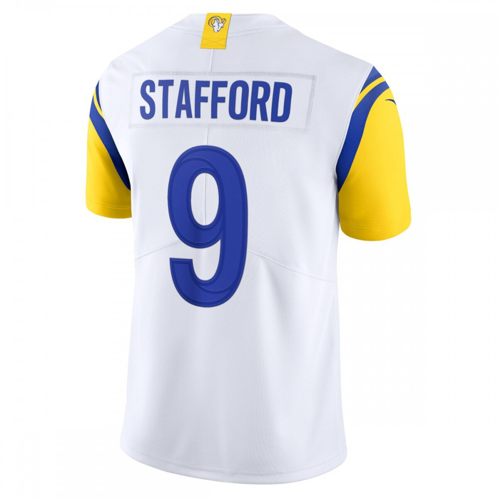 Matthew Stafford Los Angeles Rams Alternate Vapor Limited Jersey - White-Pro Kit Vault | Brand New 26/27 Sports Jerseys