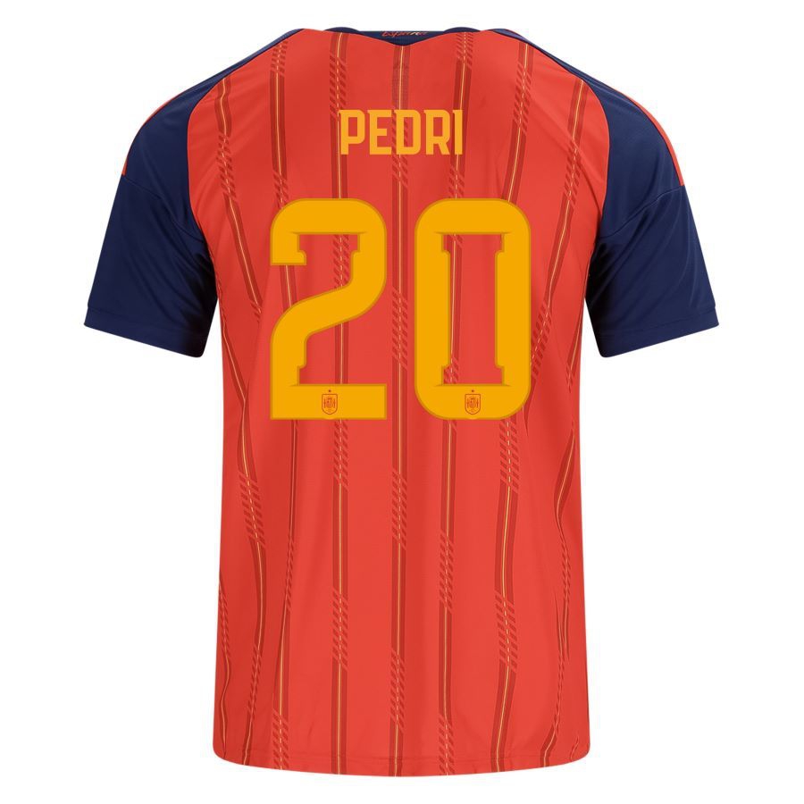 Spain Home Kit Kids Jersey 2026 2027 Pedri-Pro Kit Vault | Brand New 26/27 Sports Jerseys