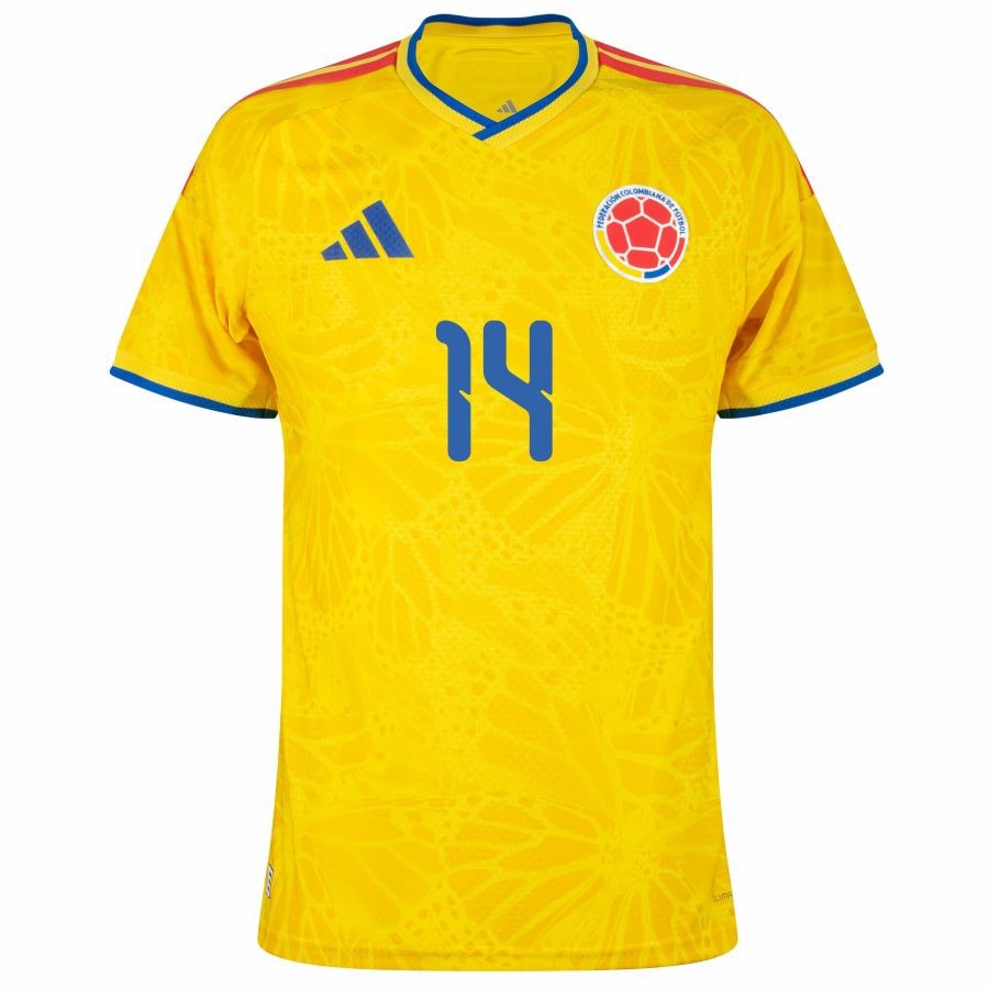 Men's Colombia Duran Home Jersey 2026 2027-Pro Kit Vault | Brand New 26/27 Sports Jerseys