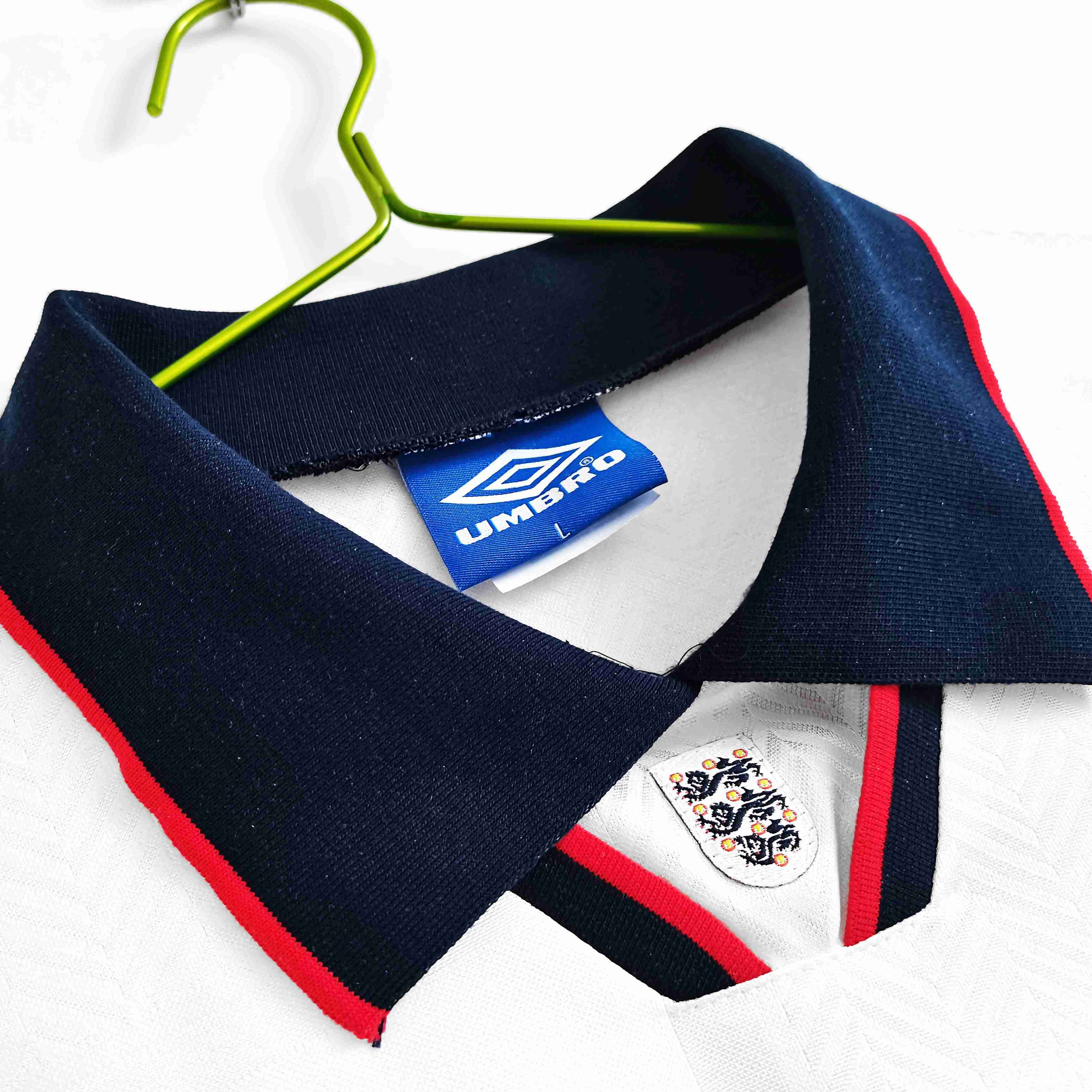 Men's England Retro Vintage 1994 Home Jersey-Pro Kit Vault | Brand New 26/27 Sports Jerseys