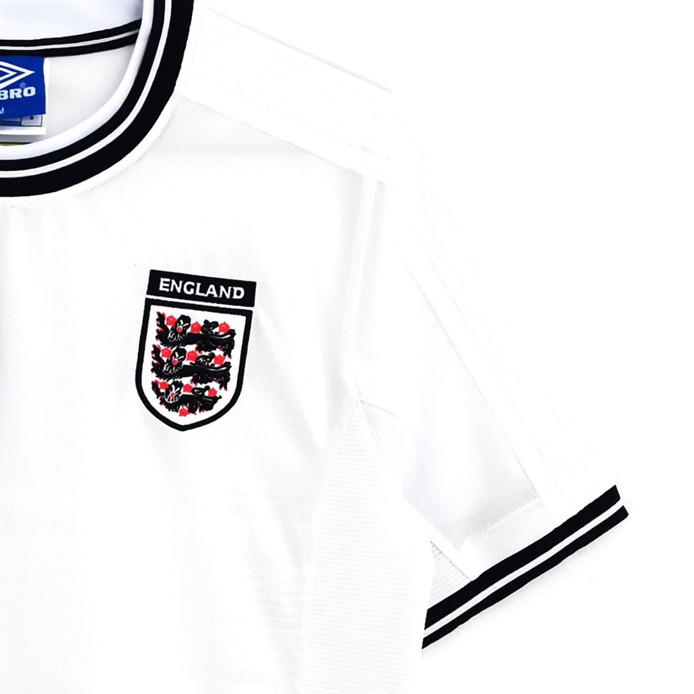 Men's England Retro Vintage 1999 2000 Home Jersey-Pro Kit Vault | Brand New 26/27 Sports Jerseys