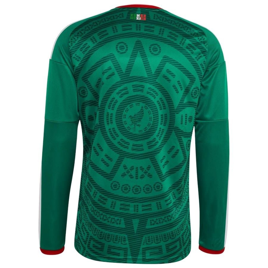 Men's Mexico Home Long Sleeve Jersey 2026 2027-Pro Kit Vault | Brand New 26/27 Sports Jerseys