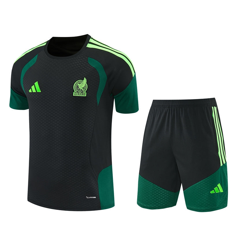 Men's/Kids' Mexico 2026 2027 Black Jersey Short Set-Pro Kit Vault | Brand New 26/27 Sports Jerseys