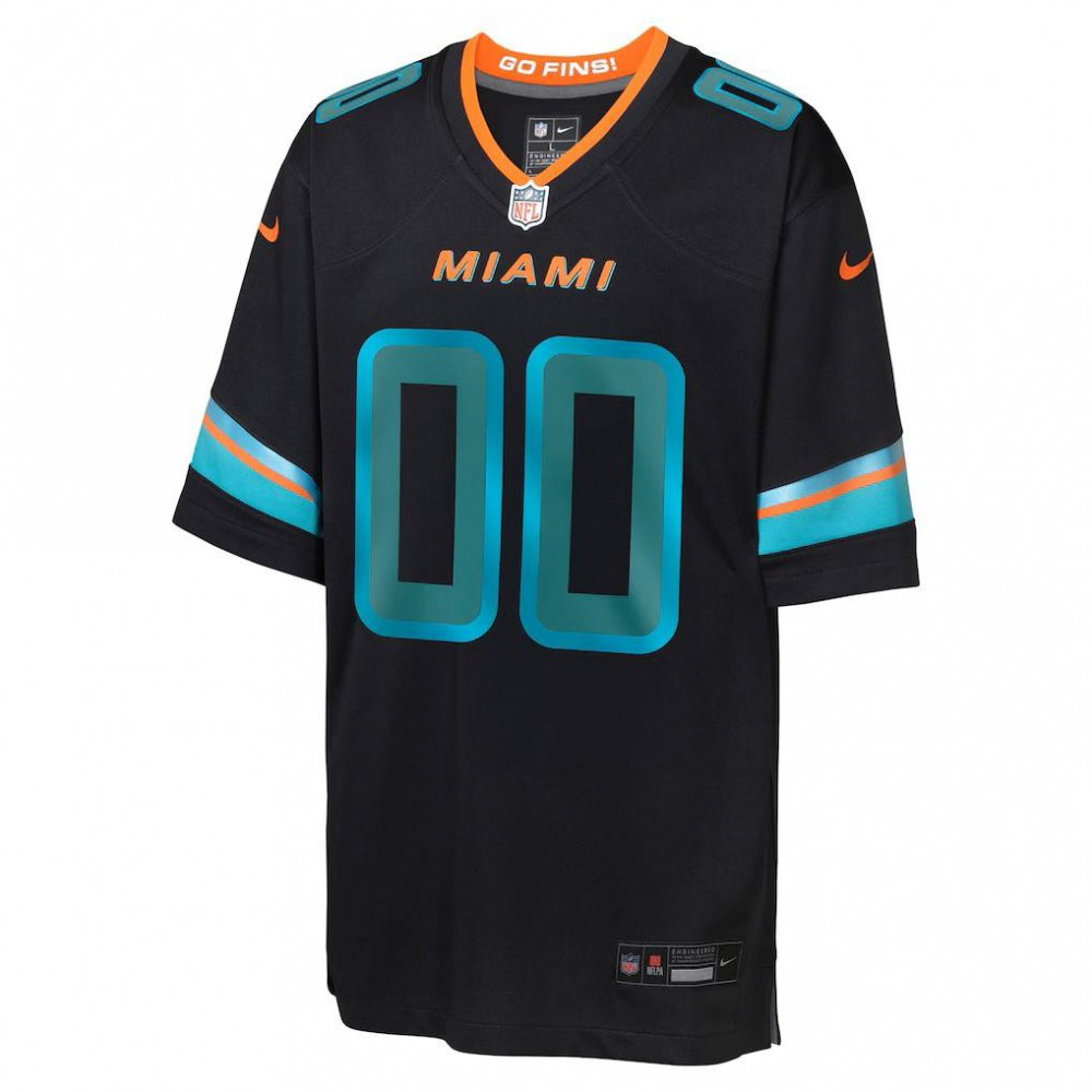 Youth Pitch Blue Miami Dolphins 2025 Rivalries Collection Custom Game Jersey-Pro Kit Vault | Brand New 26/27 Sports Jerseys