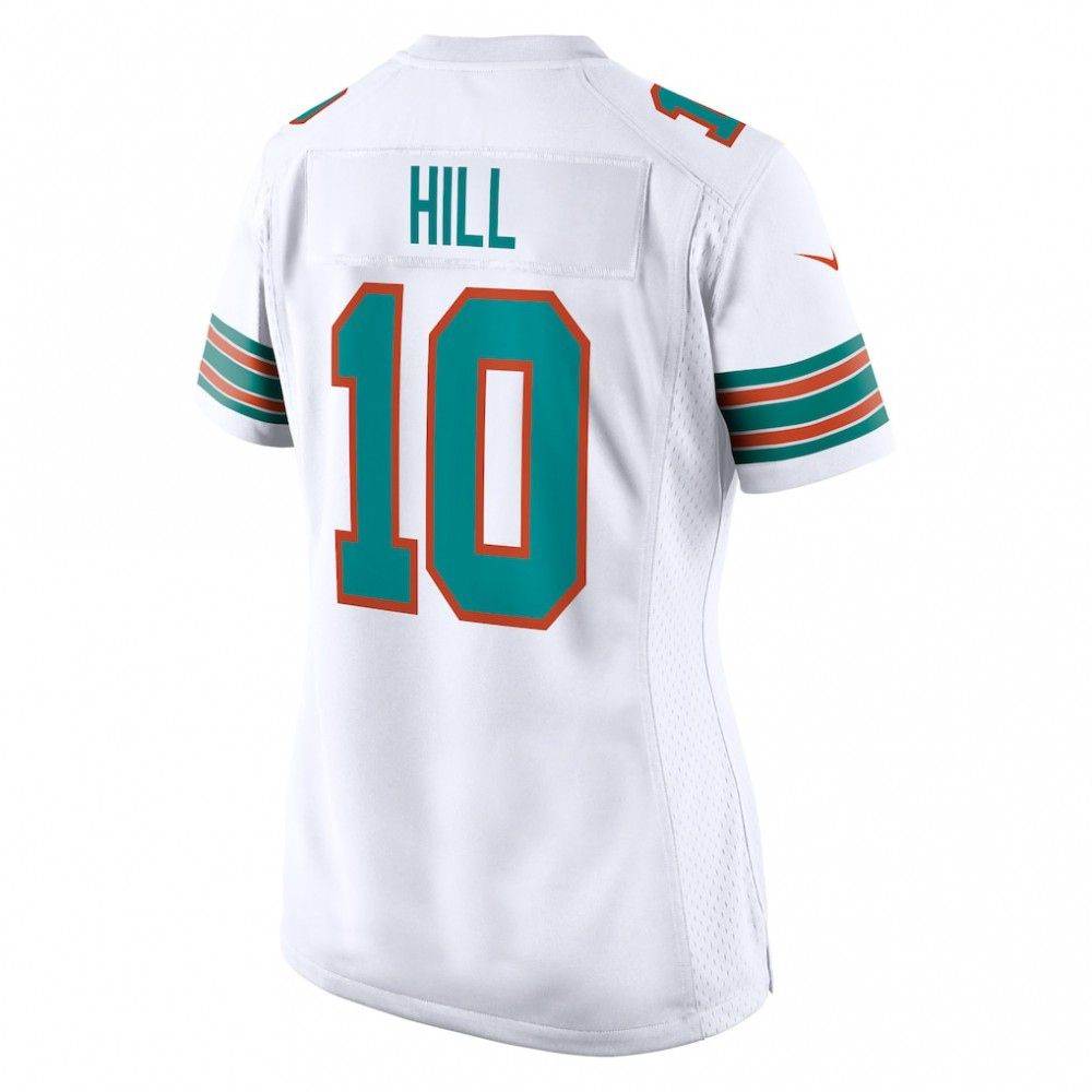 Tyreek Hill Miami Dolphins Women's Game Jersey - White-Pro Kit Vault | Brand New 26/27 Sports Jerseys
