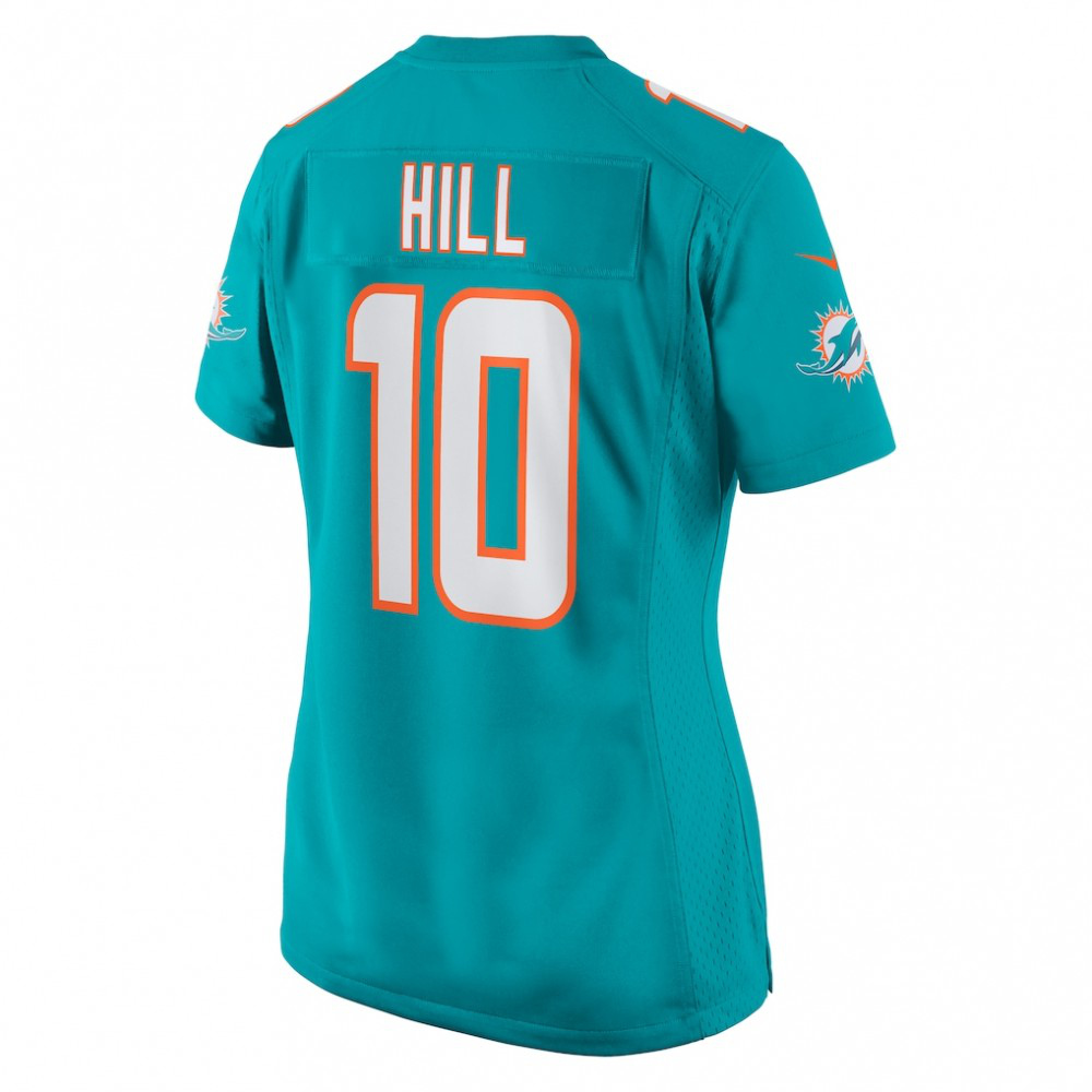 Tyreek Hill Miami Dolphins Women's Player Jersey - Aqua-Pro Kit Vault | Brand New 26/27 Sports Jerseys