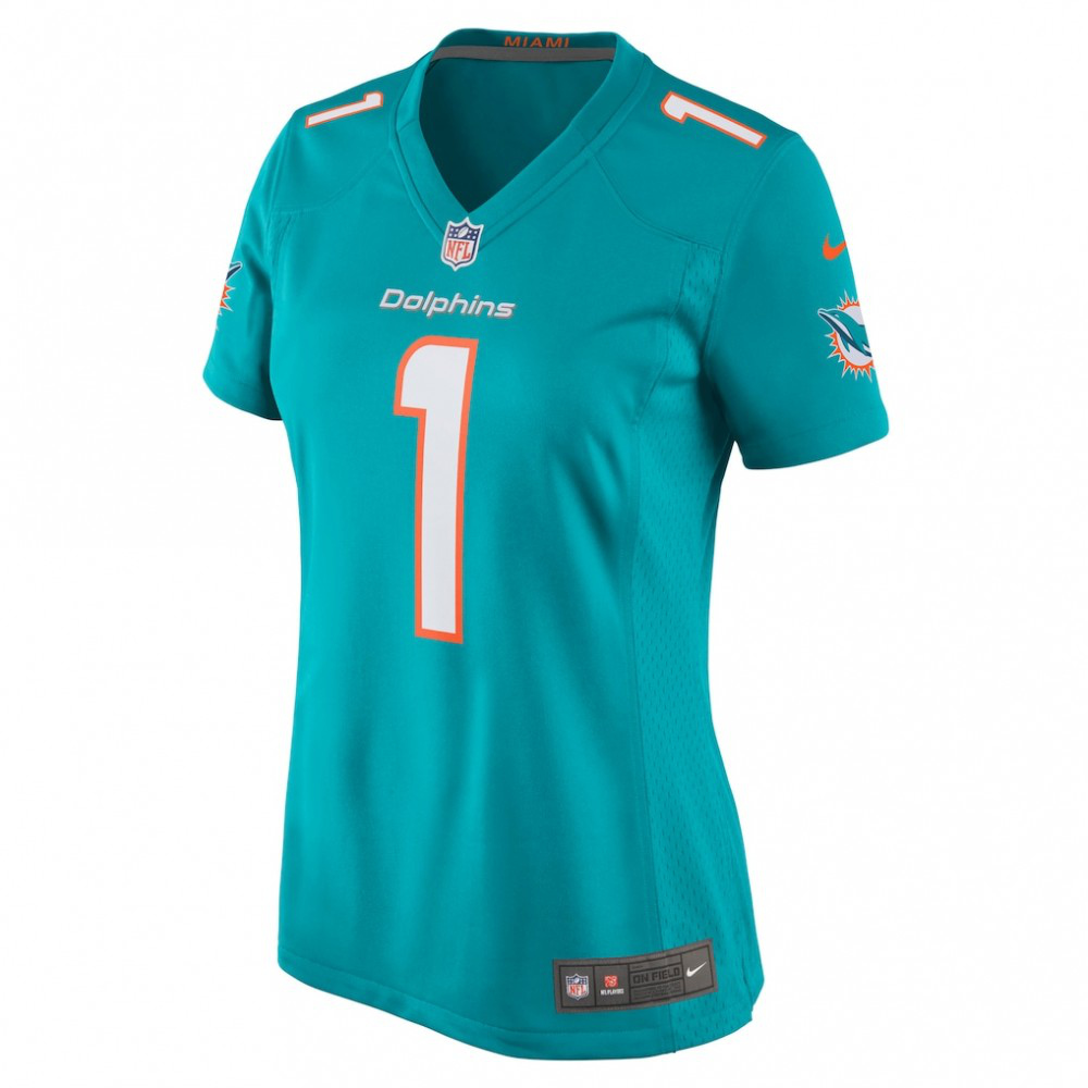 Tua Tagovailoa Miami Dolphins Women's Game Jersey - Aqua-Pro Kit Vault | Brand New 26/27 Sports Jerseys