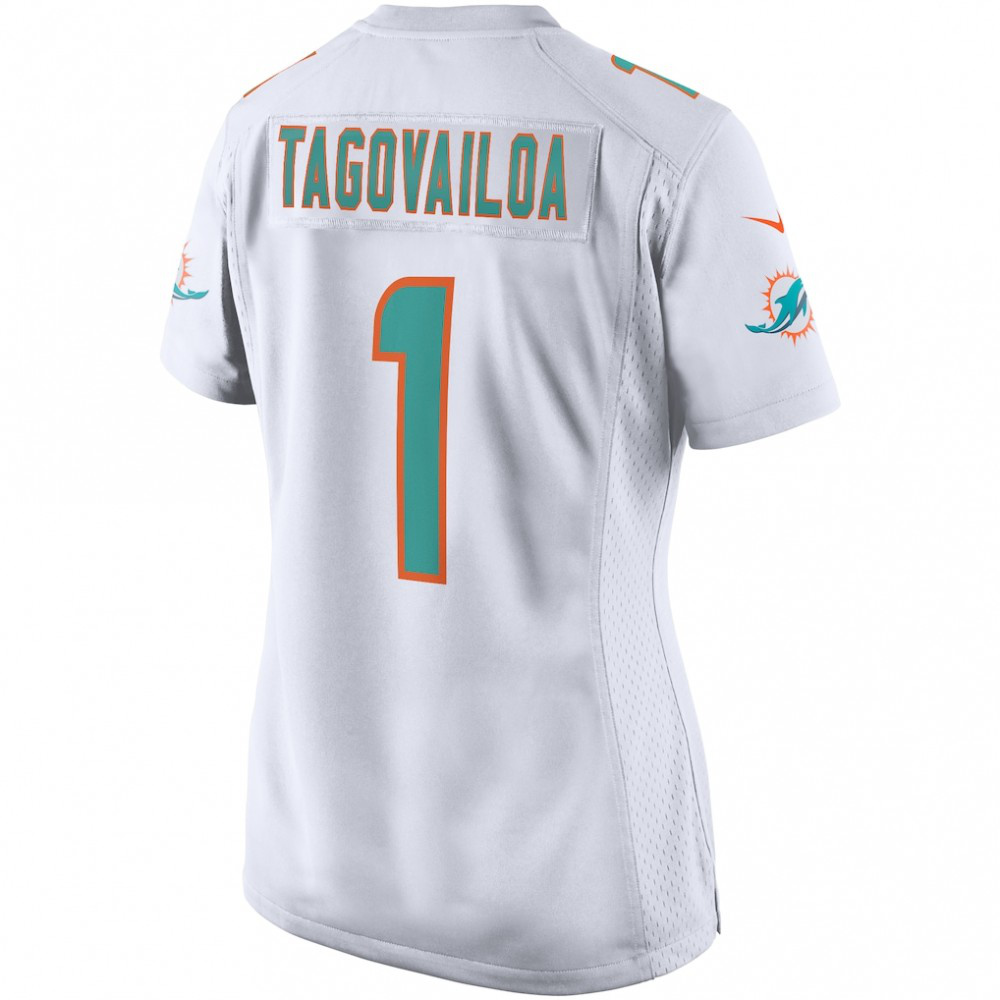 Tua Tagovailoa Miami Dolphins Women's Game Jersey - White-Pro Kit Vault | Brand New 26/27 Sports Jerseys