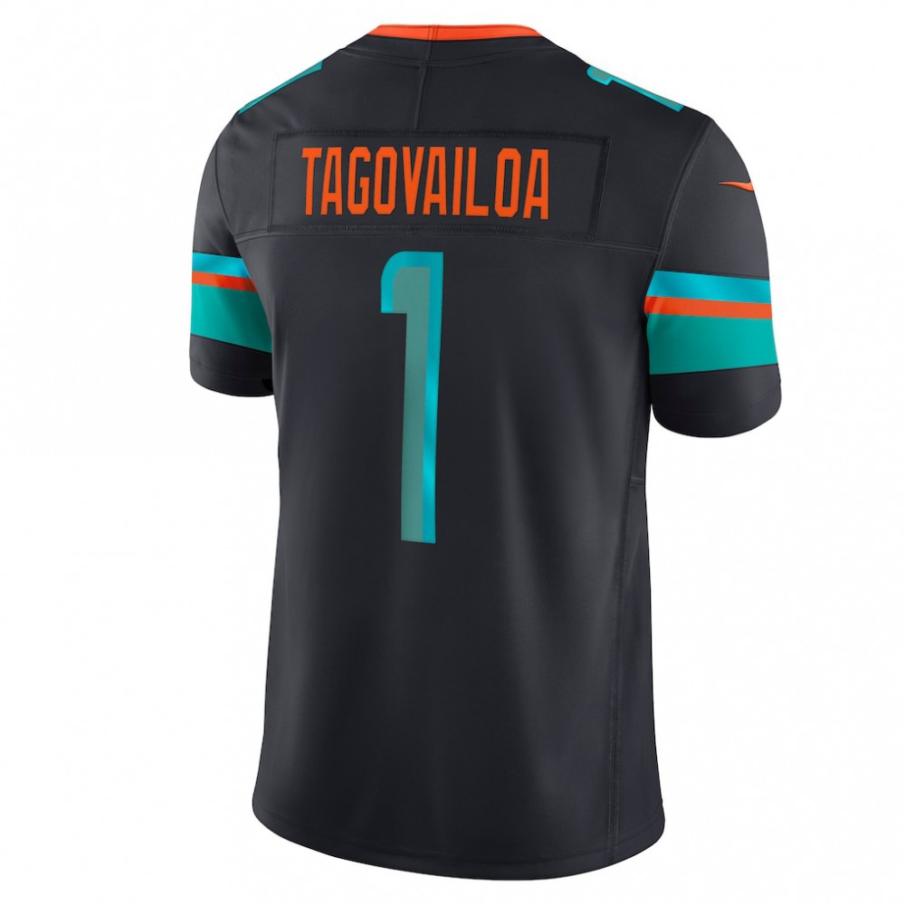 Tua Tagovailoa Miami Dolphins 2025 Rivalries Collection Limited Jersey - Pitch Blue-Pro Kit Vault | Brand New 26/27 Sports Jerseys