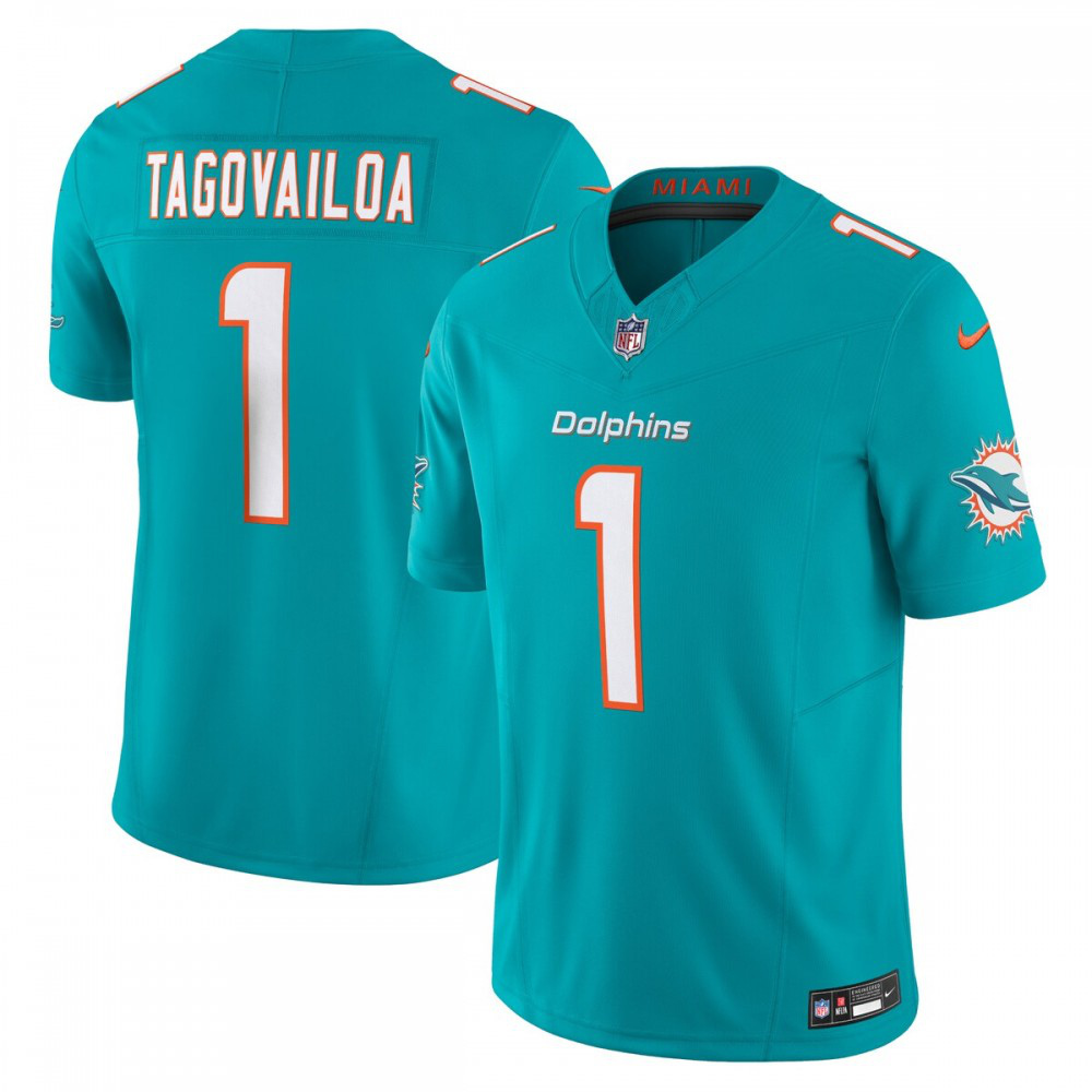 Tua Tagovailoa Miami Dolphins Vapor F.U.S.E. Limited Jersey - Aqua-Pro Kit Vault | Brand New 26/27 Sports Jerseys