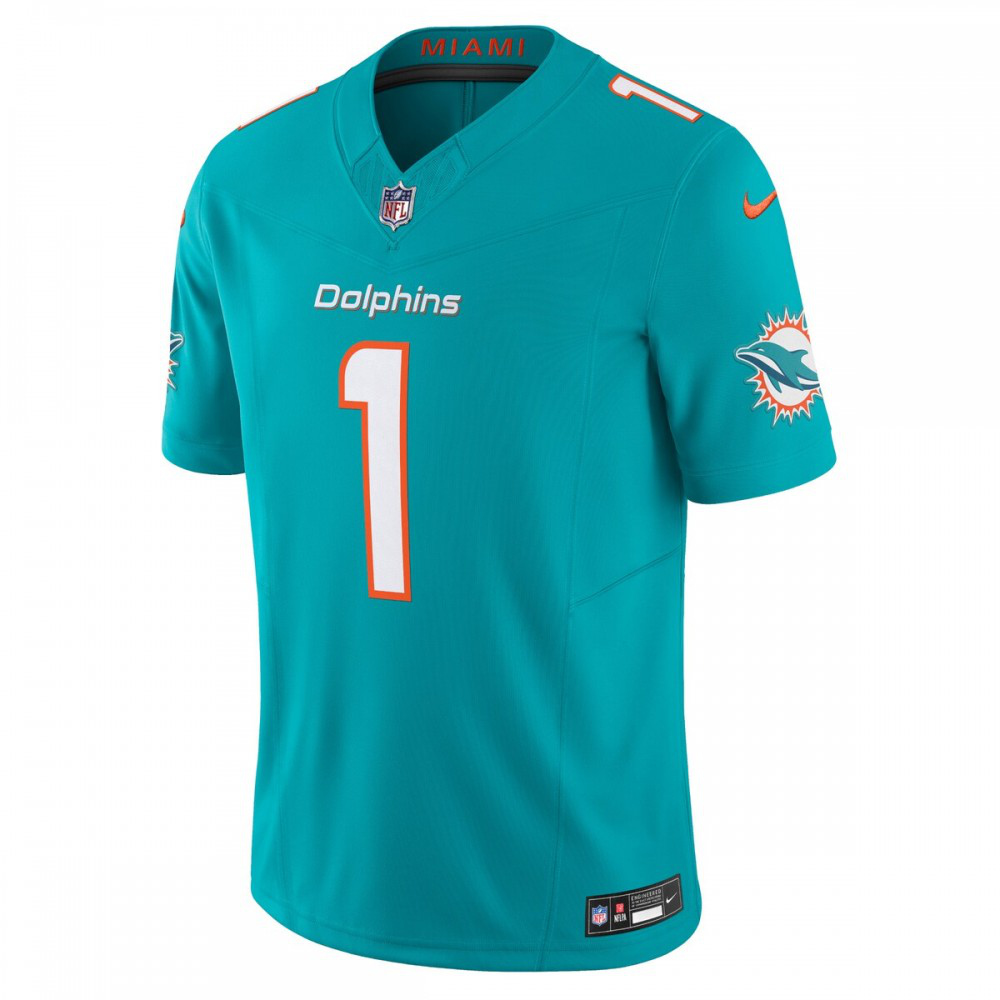 Tua Tagovailoa Miami Dolphins Vapor F.U.S.E. Limited Jersey - Aqua-Pro Kit Vault | Brand New 26/27 Sports Jerseys