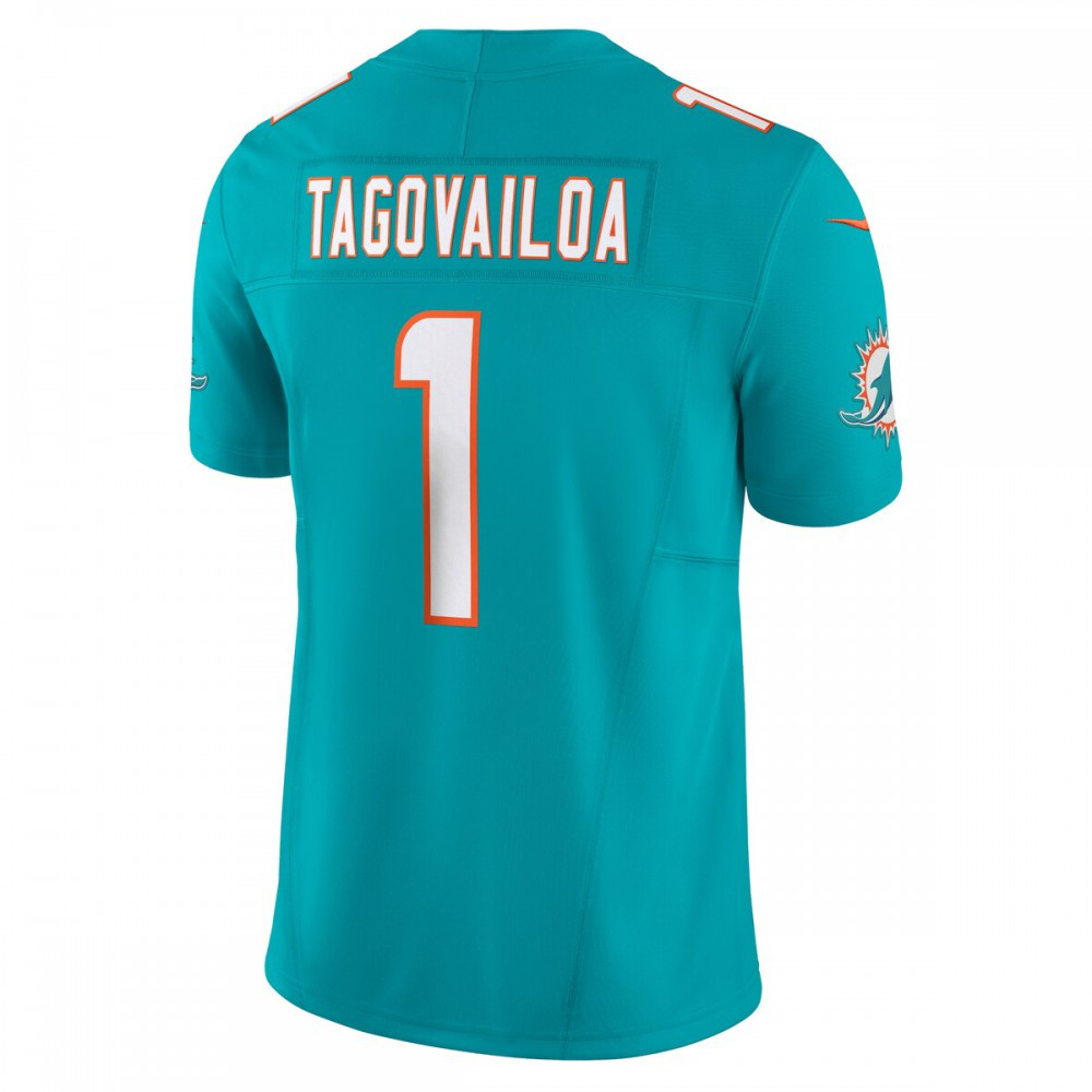 Tua Tagovailoa Miami Dolphins Vapor F.U.S.E. Limited Jersey - Aqua-Pro Kit Vault | Brand New 26/27 Sports Jerseys