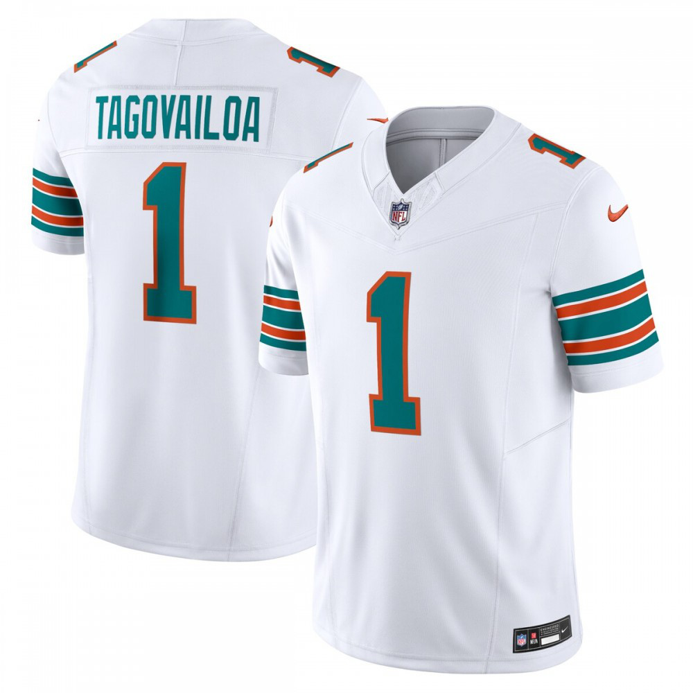 Tua Tagovailoa Miami Dolphins Vapor F.U.S.E. Limited Jersey - White-Pro Kit Vault | Brand New 26/27 Sports Jerseys