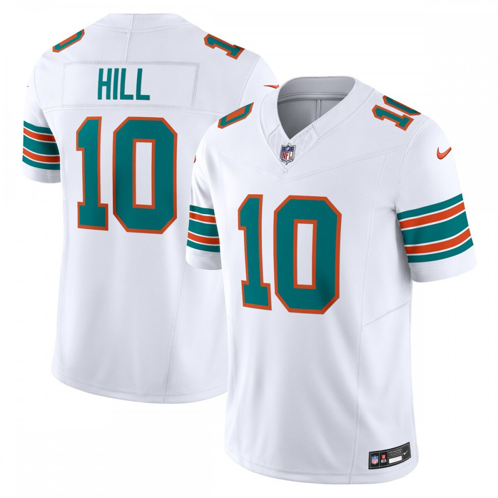 Tyreek Hill Miami Dolphins Vapor F.U.S.E. Limited Jersey - White-Pro Kit Vault | Brand New 26/27 Sports Jerseys