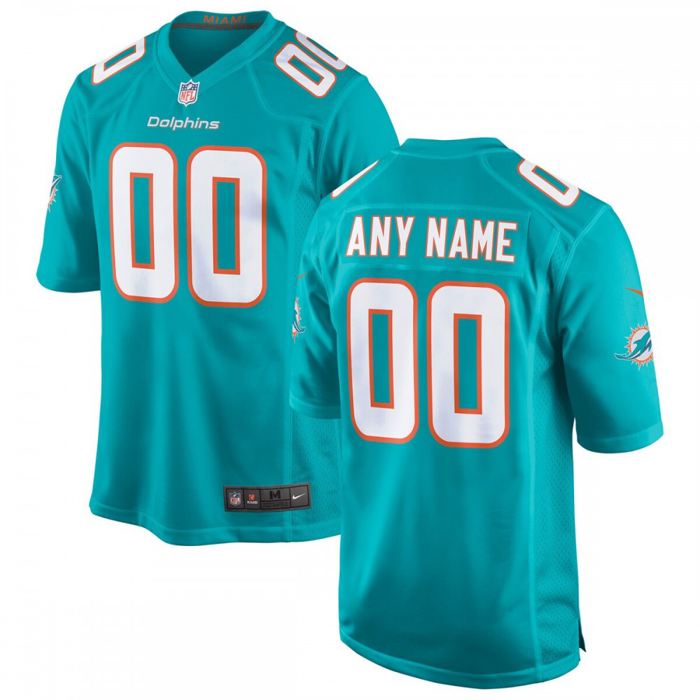 Miami Dolphins Custom Game Jersey - Aqua-Pro Kit Vault | Brand New 26/27 Sports Jerseys