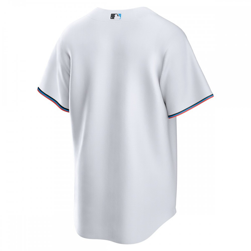 Miami Marlins Home Replica Team Jersey - White-Pro Kit Vault | Brand New 26/27 Sports Jerseys