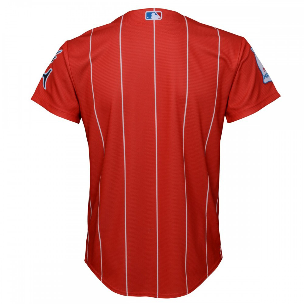 Miami Marlins Youth City Connect Replica Jersey - Red-Pro Kit Vault | Brand New 26/27 Sports Jerseys