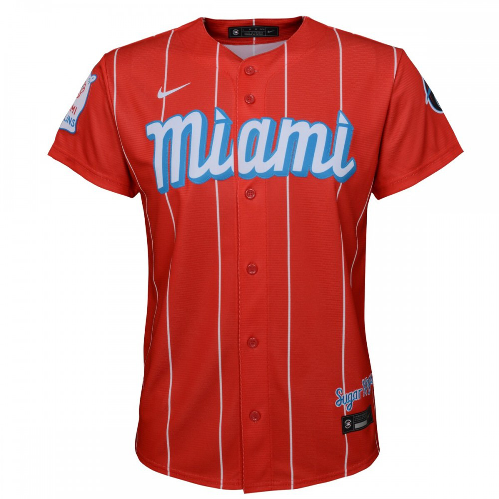 Brian Anderson Miami Marlins Youth City Connect Replica Player Jersey - Red-Pro Kit Vault | Brand New 26/27 Sports Jerseys