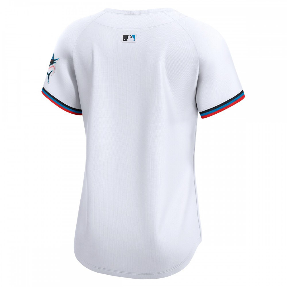 Miami Marlins Women's Home Limited Jersey - White-Pro Kit Vault | Brand New 26/27 Sports Jerseys