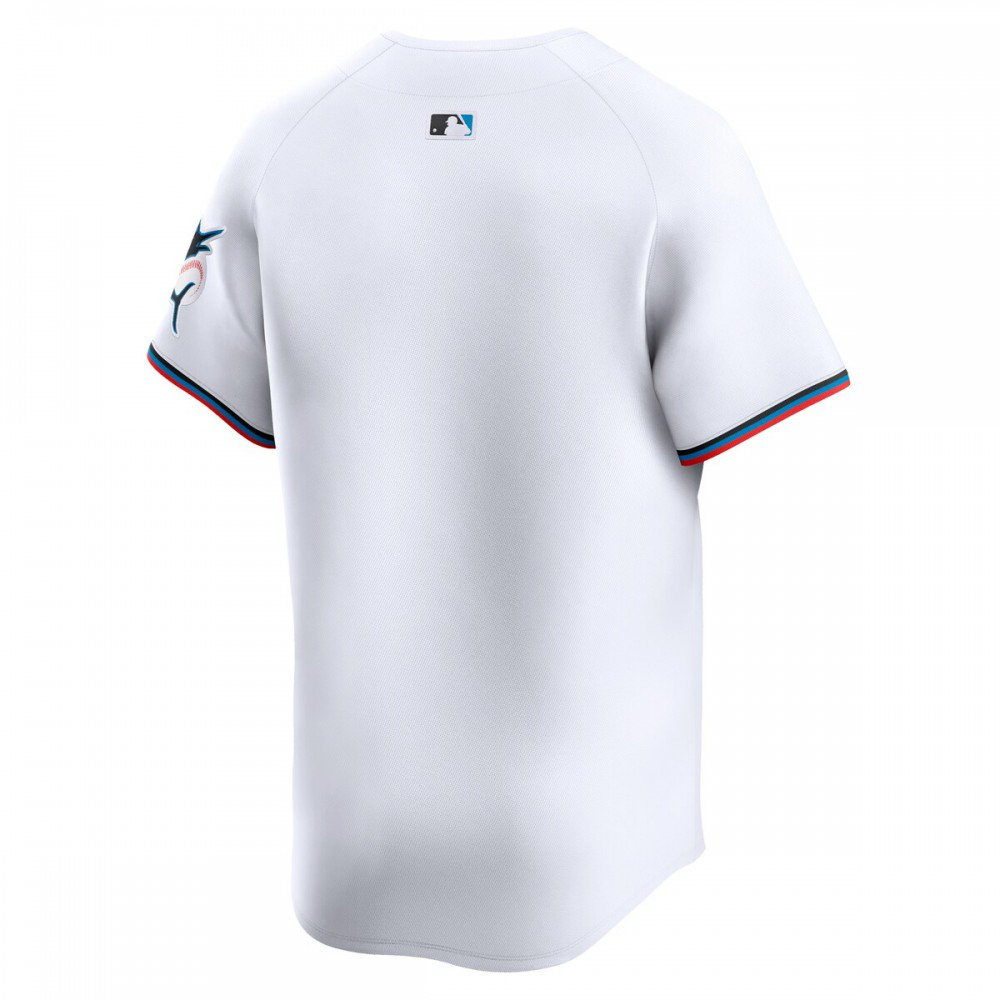 Miami Marlins Youth Home Limited Jersey - White-Pro Kit Vault | Brand New 26/27 Sports Jerseys