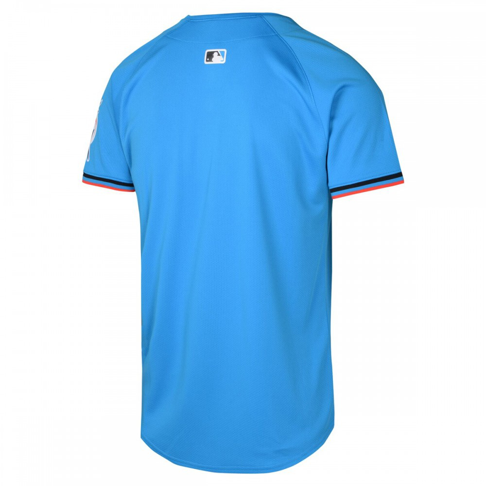 Miami Marlins Youth Alternate Limited Jersey - Blue-Pro Kit Vault | Brand New 26/27 Sports Jerseys