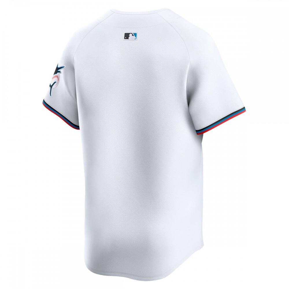 Miami Marlins Home Limited Jersey - White-Pro Kit Vault | Brand New 26/27 Sports Jerseys