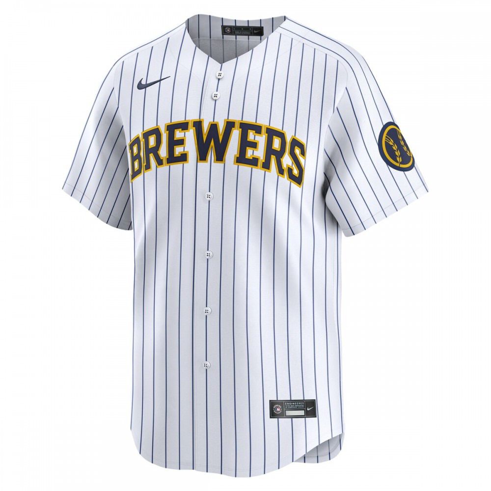 Milwaukee Brewers Alternate Limited Jersey聽鈥?White-Pro Kit Vault | Brand New 26/27 Sports Jerseys
