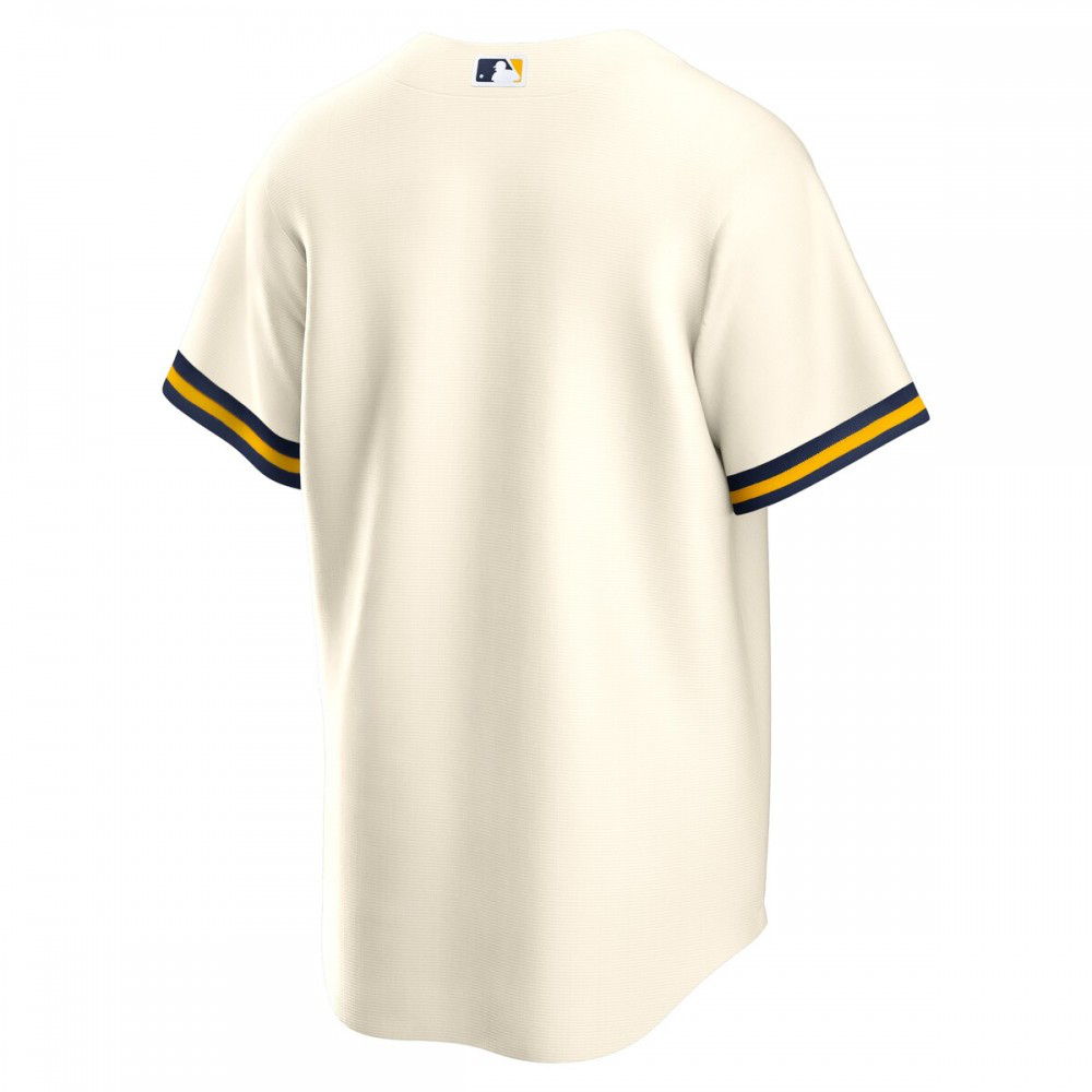 Milwaukee Brewers Home Blank Replica Jersey - Cream-Pro Kit Vault | Brand New 26/27 Sports Jerseys