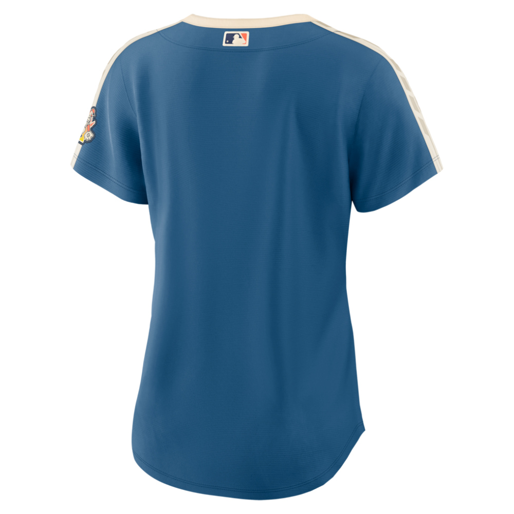 Milwaukee Brewers Women's 2026 City Connect Stadium Jersey - Mineral Blue-Pro Kit Vault | Brand New 26/27 Sports Jerseys
